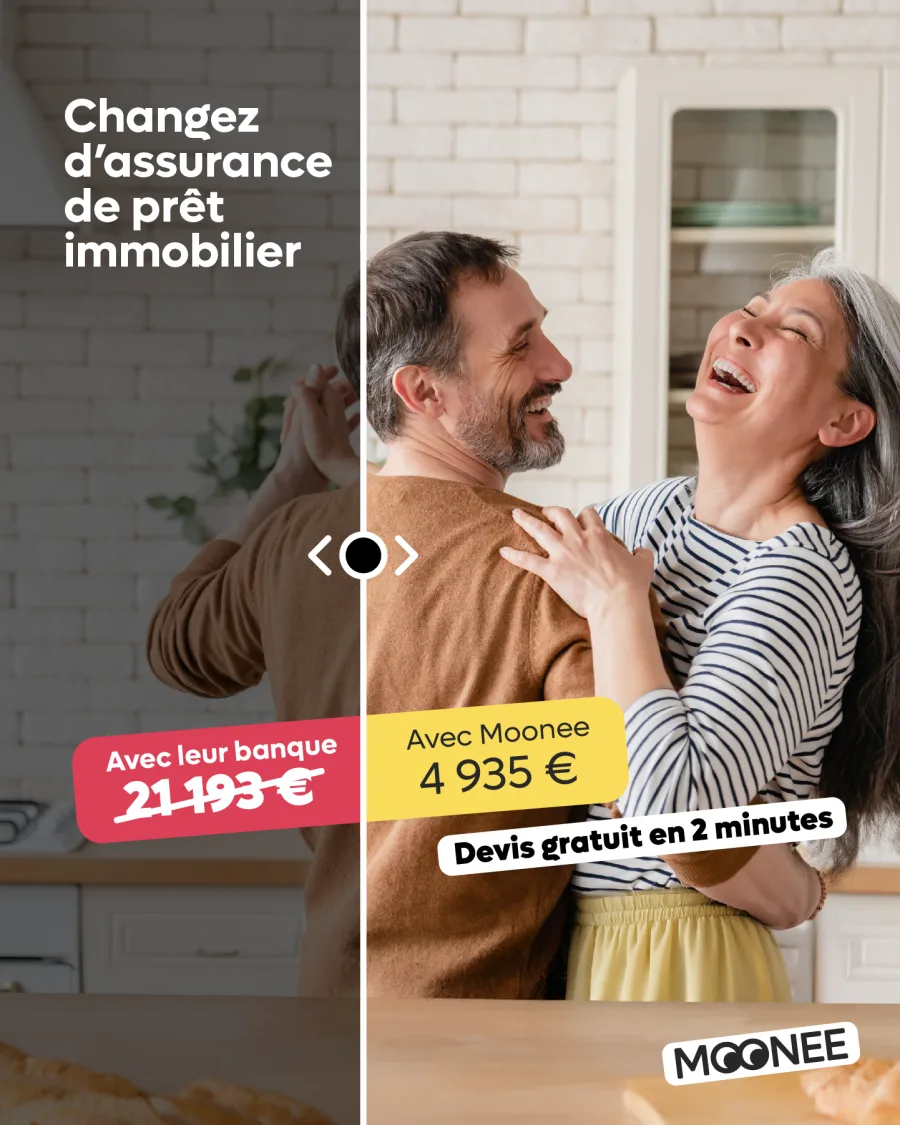 Changez d'assurance de prêt immobilier avec Moonee